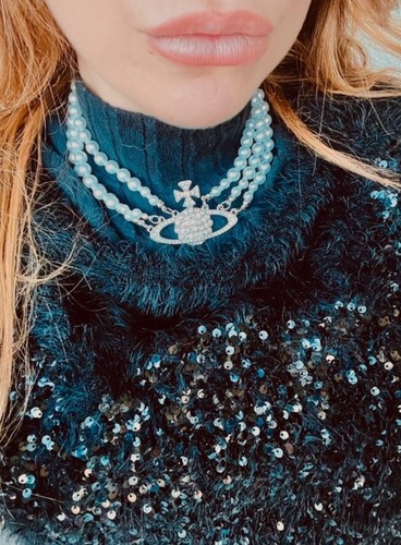 Collana perle - collana, di