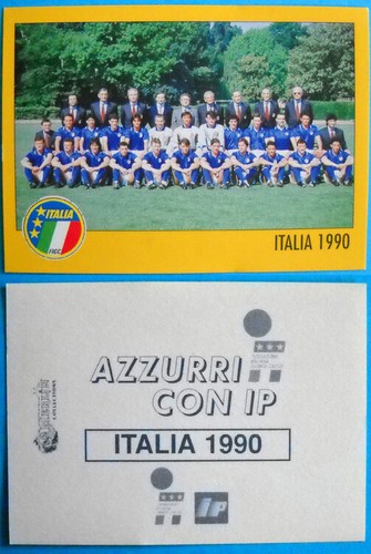 Figurina merlin azzurri con - figurina,