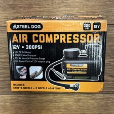 Compressore Aria per Cani in Acciaio 12v 300 Psi