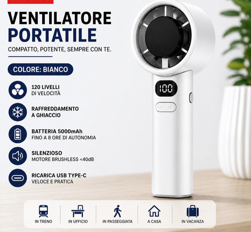 Mini ventilatore portatile - ventilatore,