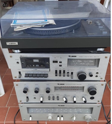Impianto stereo emerson anni - impianto,