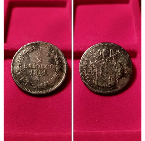Baiocco 1851 stato - 1/2,