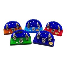Mini Presepe In Vetro Di