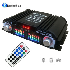 Amplificatore Auto 4 Canali Mini HiFi Digitale Stereo Audio Basso Amplificatore di Potenza Dispositivo NUOVO