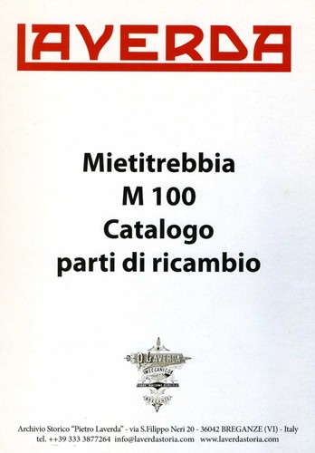 Mietitrebbia laverda 100 - m,