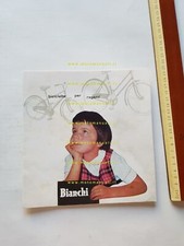 BIANCHI catalogo produzione biciclette per ragazzi anni 60 depliant originale  