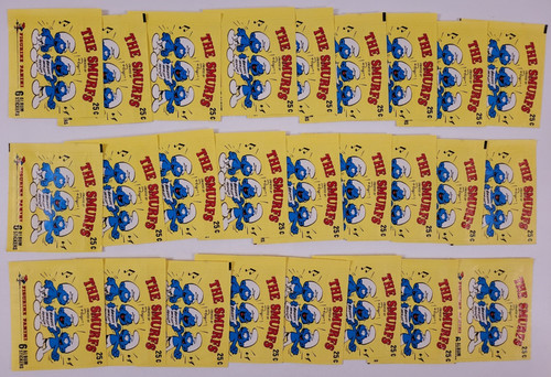 Puffi 1982 figurine - figurine, panini