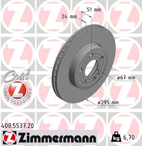 Dischi freno coat z - 2,