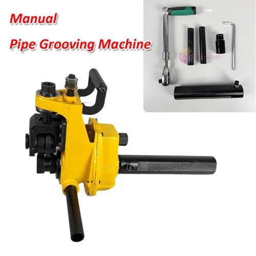 Scanalatrice manuale per tubi