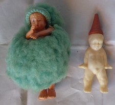 LOTTO 2 BAMBOLE CELLULOIDE UNA