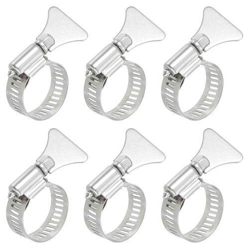 6pz morsetto per tubo - 6pz,