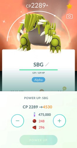 Pokemon lv50 shiny groudon - pokemon✨lv50✨shiny,