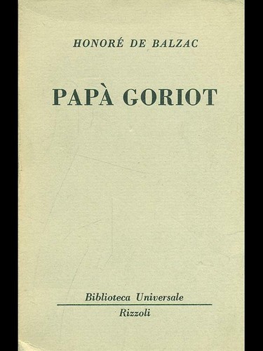 Papa goriot prima - prima, edizione