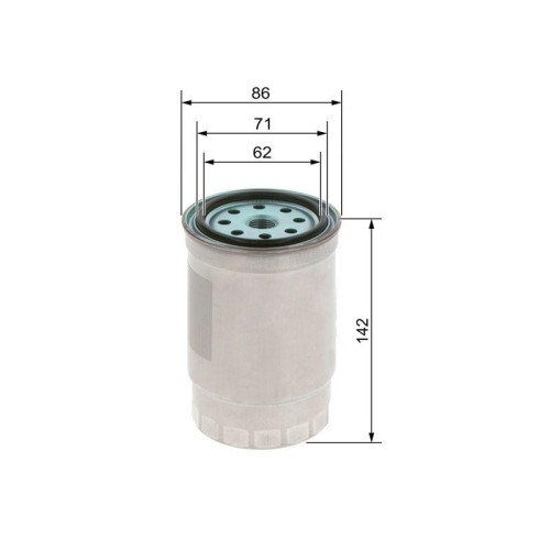 Filtro carburante bosch - filtro,