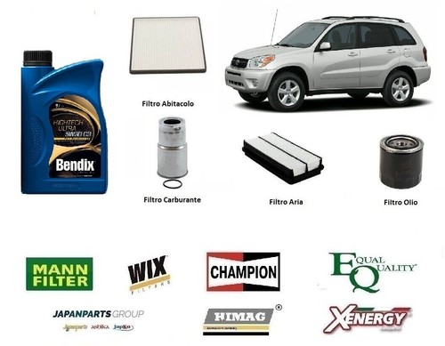 Kit tagliando per toyota rav - kit, 4