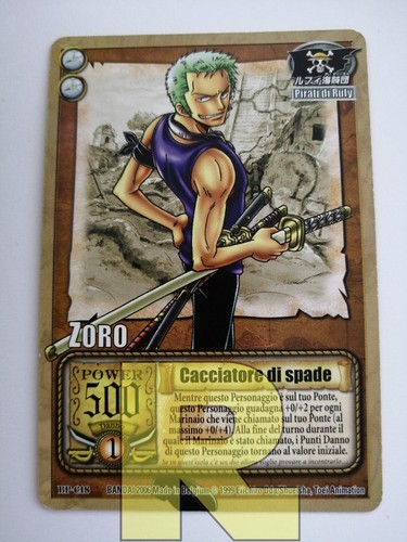 Zoro cacciatore spade - -, di
