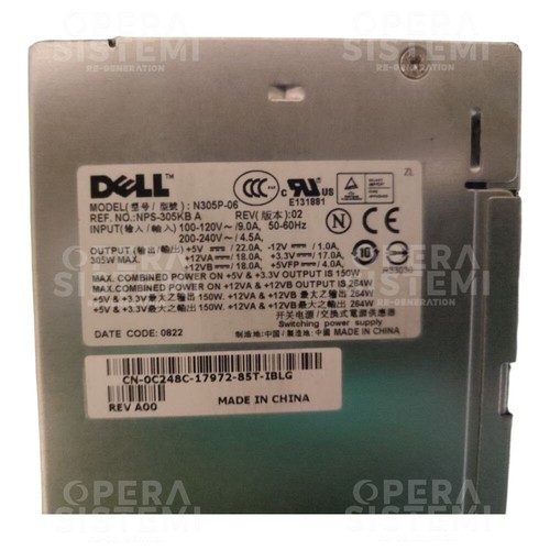 Alimentatore power supply dell - alimentatore,