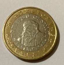 Slovenia moneta 1 euro - moneta,