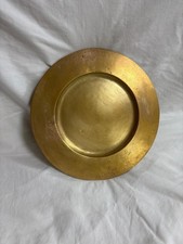 Piatto di ottone massiccio
