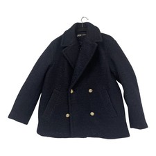 Zara Womens Bouclé Coat M