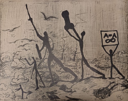 Penck e georg baselitz - a.r.,