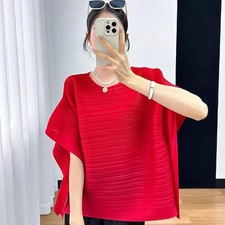 Blusa Donna Estiva Rosso Over