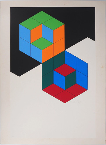 Victor vasarely composition - victor, :