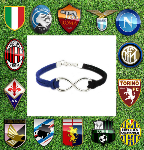 Bracciale infinito squadra - bracciale,