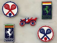 ? LOTTO TOPPE PATCH VARIE FERRARI ITALIA IN TESSUTO RICAMATO