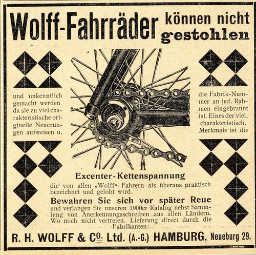 Wolff amburgo biciclette - &,