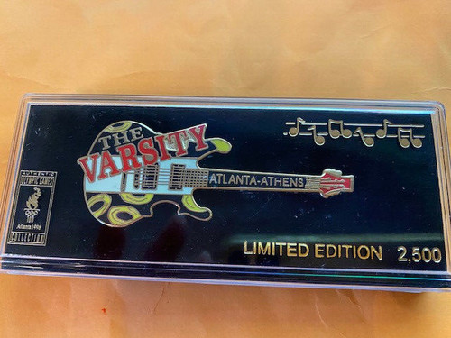 Atlanta olympics varsity pin - atlanta,