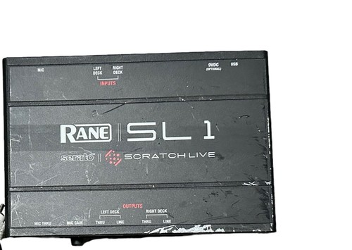 Serato equipment rane - dj, sl1