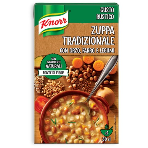 Zuppa tradizionale orzo farro - orzo,