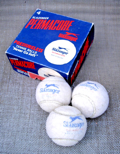 Palline tennis vintage - da,