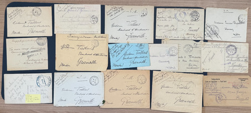 Ww1 lotto 16 franchigie - di,