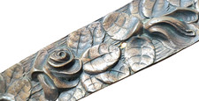 Lungo fregio antico in bronzo