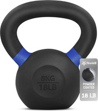 Powder coated kettlebell cast - coated, kettlebell,