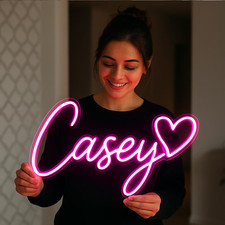 Insegna Neon LED Nome