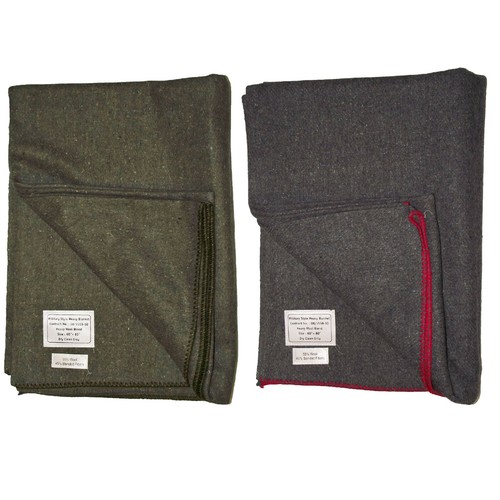 Wool blanket army military - blanket,