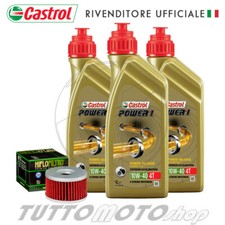 Tagliando SUZUKI XF 650 Freewind 1997-2003 - Castrol 10W40 + Filtro olio