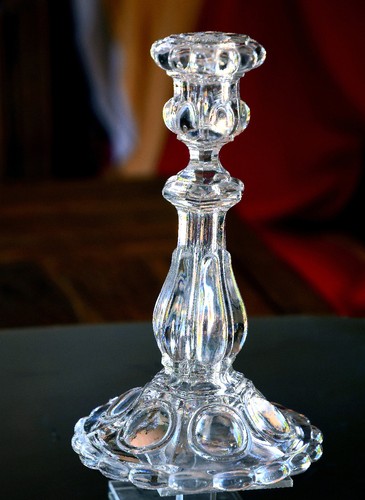 Baccarat bougeoir ou - —, bougeoir,