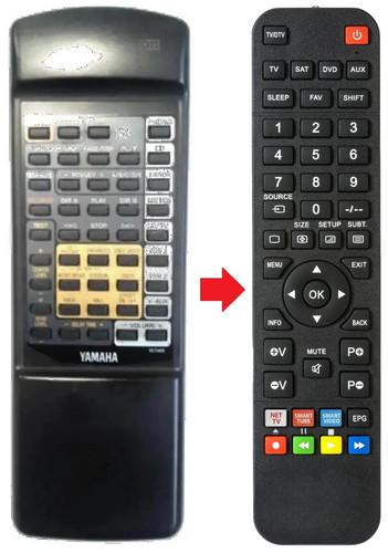 Telecomando adatto per - , yamaha