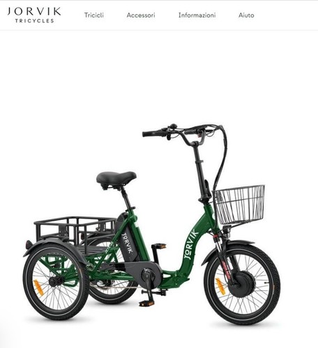 Triciclo elettrico adulti - triciclo,