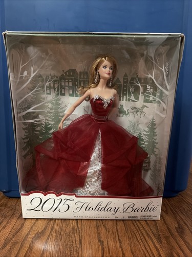 2015 happy holiday barbie - 2015,