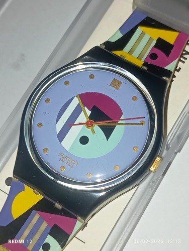 Swatch gent 1992 gold - gent,