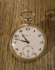 OROLOGIO DA TASCA ZENITH CASSA ACCIAIO CIPOLLA TASCABILE TASCHINO VINTAGE ANTICO