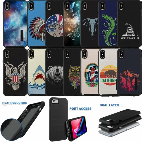 Custodia ibrida per iphone - custodia,