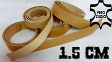 STRISCE IN CUOIO NATURALE PER