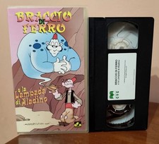 Braccio Di Ferro e La Lampada Di Aladino Videocassetta VHS Leggere Descrizione 
