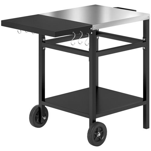 Outsunny carrello per barbecue - outsunny,